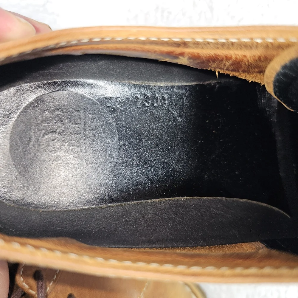 Vintage Bob Marley Brand Low Top Leather Shoe Size 7.5 - Picture 13 of 16